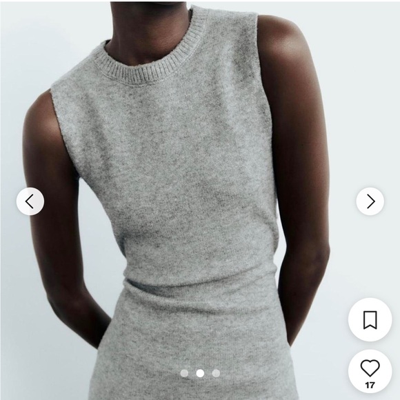 Zara Grey Knit Set - Picture 2 of 7